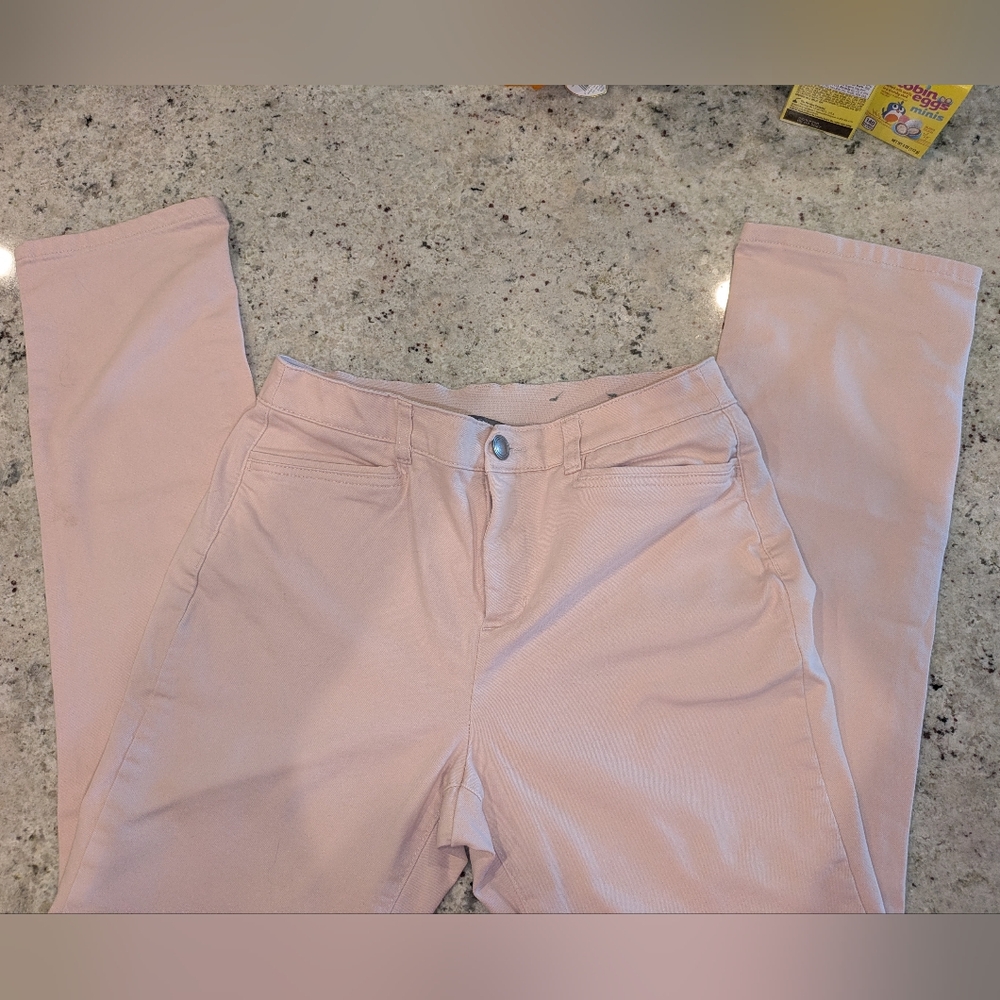 Christopher & Banks Signature Slimming Pants Pink Size 6 Stretch Straight Leg